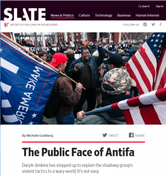 | While many on the right have tried to paint Antifa as the moral equivalent of violent white supremacists Michelle Goldberg reported in Slate 81117 liberals in general dont like Antifa much more | MR Online