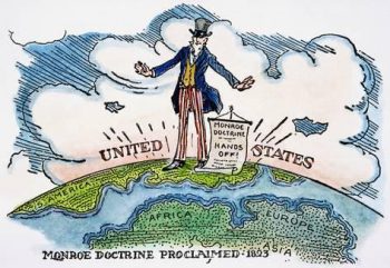 | Monroe Doctrine cartoon Archive | MR Online