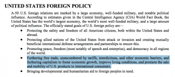 | US foreign policy goals outlined in the ARSOF Unconventional Warfare manual | MR Online