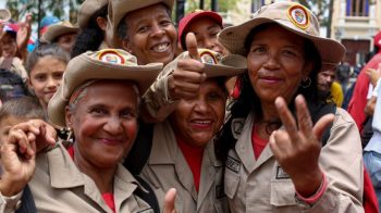 | 8th of March Bolivar Square Women gathered to commemorate women | MR Online's day and show support for the government in the face of the sabotage on the electricity system