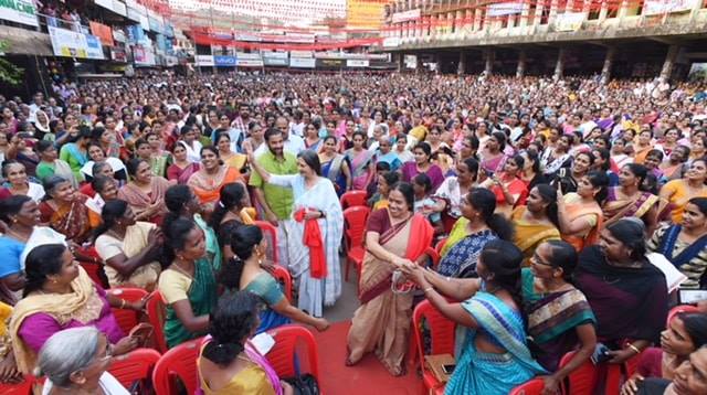 | Womens Parliament in Palghat Kerala in support of the Left Democratic | MR Online