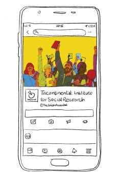 | Digital graphic for Tricontinental Institute for Social Research | MR Online