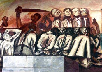 | José Clemente Orozco Struggle in the Orient Slavery Imperialism Gandhi 1930 | MR Online
