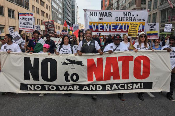 | Hundreds join anti NATO march through US capital in revival of broad antiwar movement | MR Online