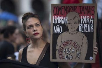 | Leo Correa Rio de Janeiro Brazil Never Commemorate Remember So That We Never Repeat No More Dictatorship 31 March 2019 | MR Online