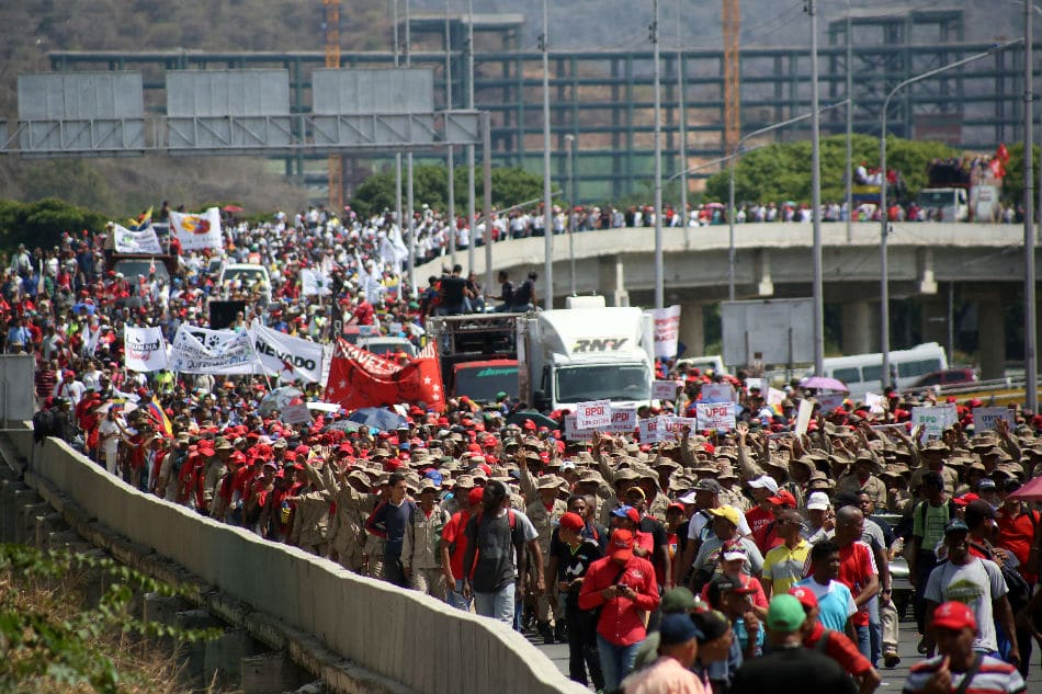 | May Day march in support of President Nicolas Maduro in Venezuela | MR Online