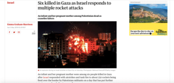 | The Guardian Palestine uproar | MR Online