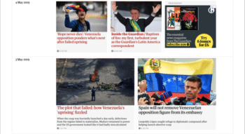| The Guardian Venezuela uproar | MR Online