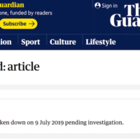 The Guardian removed Chris Williamson letter