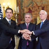 | Vice President Mike Pence interim president Juan Guaidó and President Iván Duque Photo by D Myles CullenWikimedia | MR Online