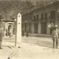 The border at Nogales in the early twentieth century.