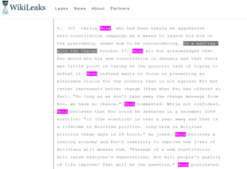 | WikiLeaks | MR Online