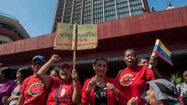 | El chavismo tiene en su bloque femenino un pilar esencial de su proyecto político social Foto Rosana Silva | MR Online