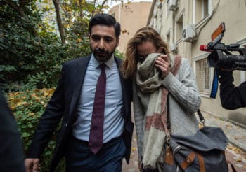 | Winberg leaves after being questioned by Turkish police in Istanbul Nov 13 2019 Photo | AP | MR Online
