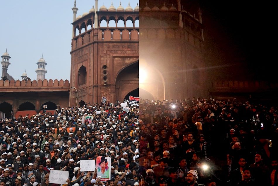 | People protest from day to night at Jama Masjid in Delhi against the Citizenship Amendment | MR Online