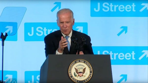 | Joe Biden speaks at the 2016 JStreet conference | MR Online