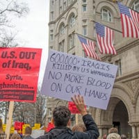 "U.S. Troops Out of Iraq!" Washington, D.C. National Day of Action, January 4, 2019