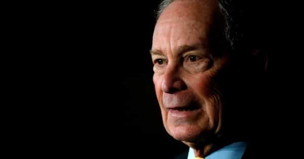 | Mega billionaire Democratic presidential candidate and former New York Mayor Michael Bloomberg speaks at a campaign stop at Eastern Market in Detroit Michigan on February 4 2020 Photo Jeff KowalskyAFPGetty Images | MR Online