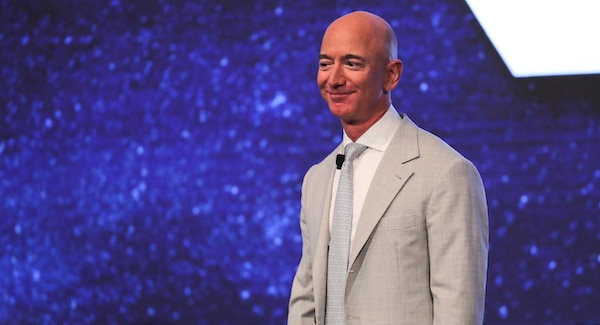| Amazon founder Jeff Bezos during the JFK Space Summit at the John F Kennedy Presidential Library in Boston June 19 2019 Charles Krupa | AP | MR Online