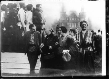 | Clara Zetkin and her comrades at the 2nd International Congress of Communist Women Moscow 1921 | MR Online