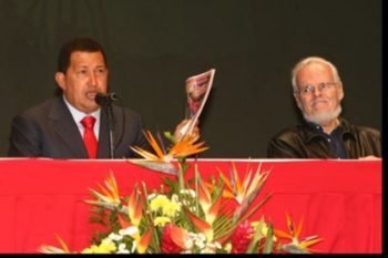 | Hugo Chavez and Luis Britto Garcia Ministerio del Poder Popular para la Cultura | MR Online