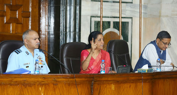 | Wikimedia Commons FileS Mitra IAS in a press conference with Nirmala Sitharaman | MR Online