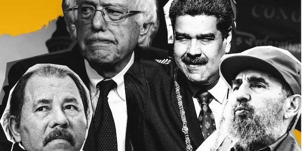 | Slate photo illustration for the article Sanders Has a Soft Spot for Latin American Strongmen 22019 | MR Online