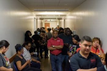| Voters in Houston Texas wait in line to vote on Super Tuesday 2020 Mark FelixAFP via Getty Images | MR Online
