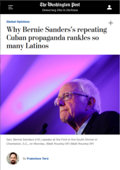 | Bernie Sanders rankles so many Latinos Washington Post 22520 that he got more than half their votes in California and almost half in Texas Washington Post 3420 | MR Online