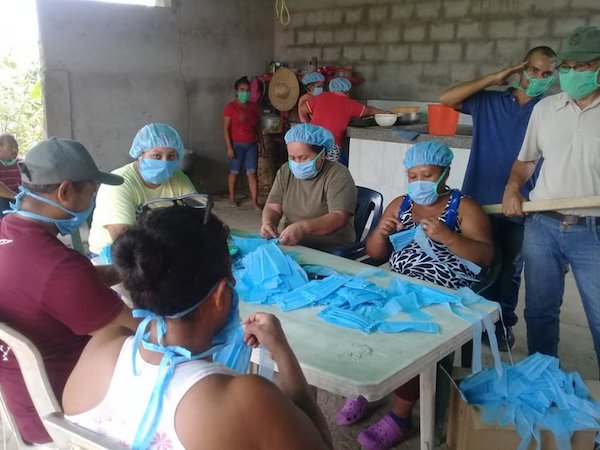 | Communities across Venezuela are producing face masks with local communal councils and communes distributing them for free to families particularly to those most in need Photo Páez PotenciaFacebook | MR Online