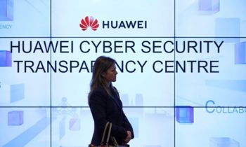 | A woman listens to a debate at Huawei Cyber Security Transparency Center in Brussels Belgium on Jan 30 2020XinhuaZhang Cheng | MR Online