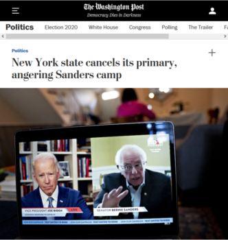 | The Washington Post 42720 frames the cancellation of democratic elections for New York States leading party as a matter of concern for the Sanders camp | MR Online