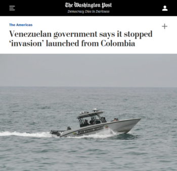 | The Washington Post 5320 isnt even sure if armed forces coming into your country to overthrow the government can really be called an invasion | MR Online