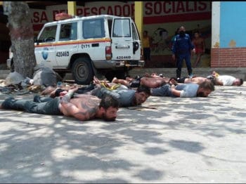| Paramilitaries financed by the US and Colombian governments are captured by conventional security forces and members of the Bolivarian Militia Photo Twiter | MR Online