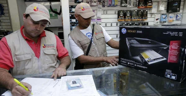 | State price checkers inspect a private electronics store AVN | MR Online