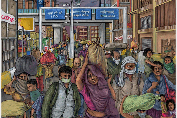 | Home a distant dream for Indias migrant labourers Delhi India Vikas Thakur Tricontinental Institute for Social Research In India migrant labourers traveled across the country en masse after the government declared a lockdown These are workers who before the pandemic already had to struggle daily for even an ounce of food then COVID 19 hit | MR Online