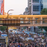 | Chad Davis Protest Protesters gather in downtown Minneapolis Unrest in Minneapolis over the May 25th death of George Floyd | MR Online