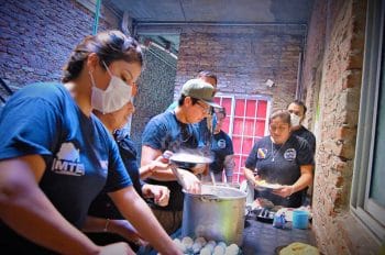 | Community kitchens combat hunger in poor areas Villa Celina Buenos Aires Province Argentina 2020 Nazareno Roviello Union of Workers of the Popular Economy UTEP | MR Online