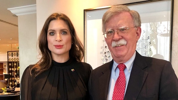 | Vanessa Neumann is pictured with disgraced Trump advisor John Bolton in Aug 2019 vanessaneumann | MR Online