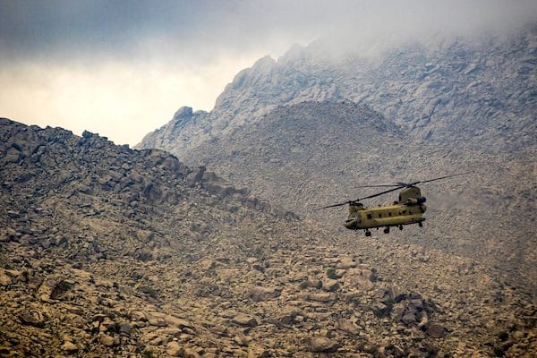 | US Army helicopter pilots fly near Jalalabad Afghanistan April 5 2017 US Army Brian Harris Wikimedia Commons | MR Online