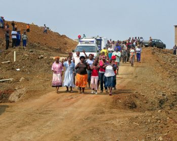 | Kerry Ryan Chance South Africa Women protest against evictions and relocations to a new housing development in the Siyanda shack settlement in Durban March 2009 | MR Online