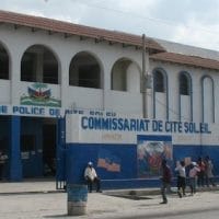 Police station in Cité Soleil, located in the Port-au-Prince metropolitan area in Haiti. Photo by James Emery/Flickr.