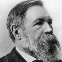 portrait of Friedrich Engels in 1891 (William Elliott Debenham)