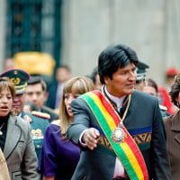 Wikipedia Evo Morales 2 year Bolivia (Photo: Joel Alvarez -Wikipedia)