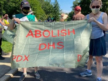 | Protesters outside Chad Wolfs home in Alexandria Virginia | MR Online