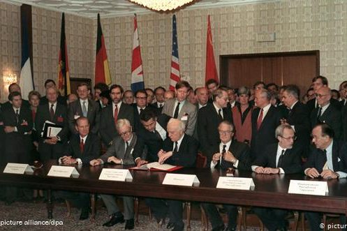 | Signing ceremony of The Treaty on the Final Settlement with Respect to Germany | MR Online