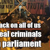 | Extinction Rebellion The real criminals sit in parliament | MR Online
