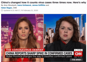 | CNNs Bianco Nobilo 22120 interviewing Laurie Garrett CNN reported calls to treat Chinas numbers skeptically given the governments track record of suppressing information about this epidemic | MR Online