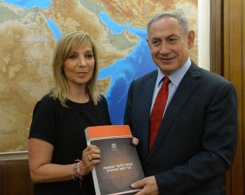 | Palmor posing with Israeli Prime Ministers Benjamin Netanyahu in 2016 Photo | Israeli Government Press Office | MR Online