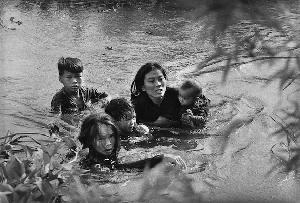 | Kyōichi Sawada Japan A mother and her children wade across a river in Vietnam to escape US bombing 1965 | MR Online
